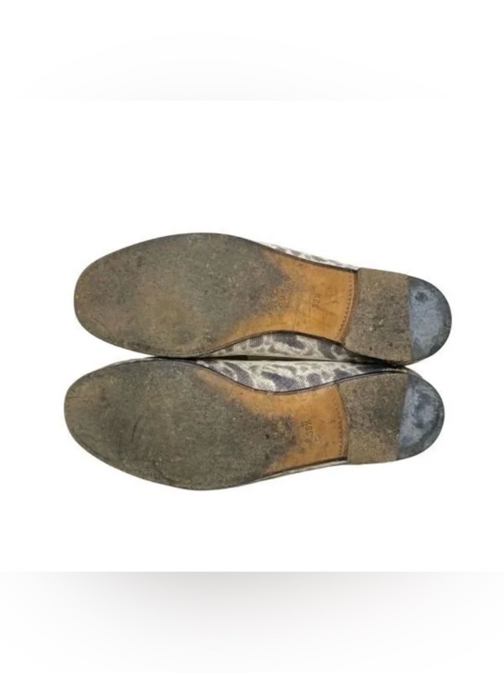 Gucci vintage Horsebit Loafers Roccia Snake Print Leather 6.5/36.5 womens - Picture 4 of 8